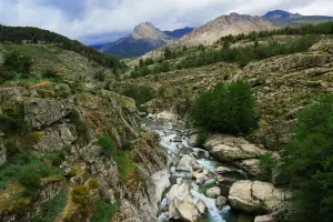 Sur le pont d'Albertacce