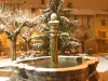 Fountain on the Place de Conflans