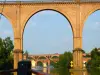 ボートでの Albi の橋