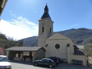 La chiesa Albiès