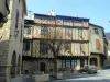 Half-timbered houses