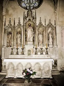 修道院教堂的祭坛（©J.E）