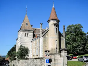 Ambronay Stadhuis, voormalig kasteel (© J.E)