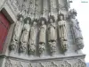 Catedral - Los detalles del portal de izquierda (© Jean Espirat)