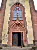 Tympanum en portaal van de Sint-Martinuskerk (© J.E)
