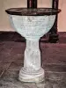 Andlau - Baptistère de l'église (© J.E)