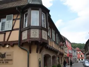 Eine sehr schöne Fassade: die Bäckerei