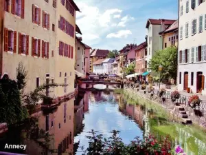 Oude stad van Annecy