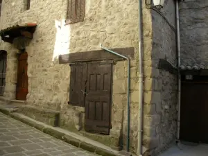 Calle en la ciudad medieval