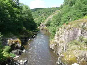 Gorge van de Creuse te Anzême