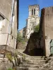 Apremont - Going up to the church