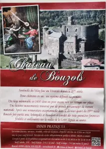 The castle of Bouzols