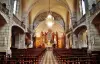 L'interno della chiesa di Saint-Laurent