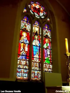 The Clouzeaux - Stained Glass of St. Peter's Church