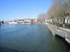 Audincourt - Audincourt, vu du pont François Mitterrand (© J.E)