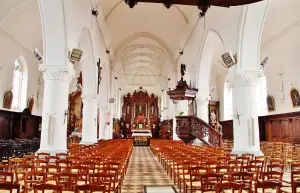 The interior of Saint Martin's Church