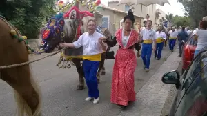 Parade van de Carreto van Aureille