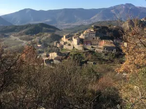 El casco antiguo visto desde La Roche