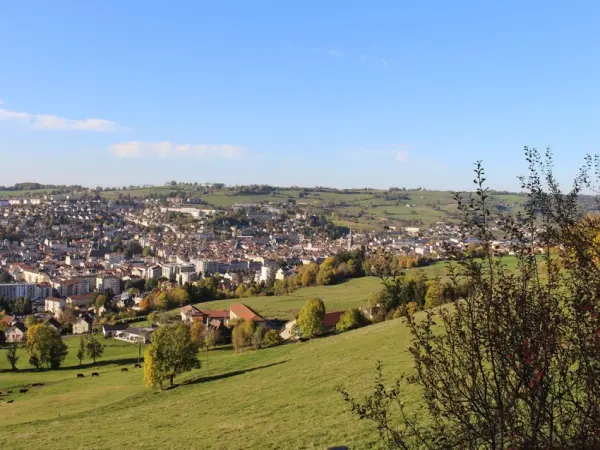 Ansicht von Puy Courny - Aurillac