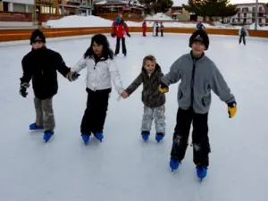 La patinoire d'Auron