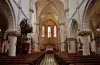 Het interieur van de kerk Saint-Etienne