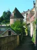 Les remparts d'Avallon