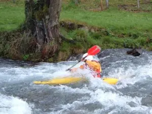 Kajak op de Adour Bagneres Lesponne