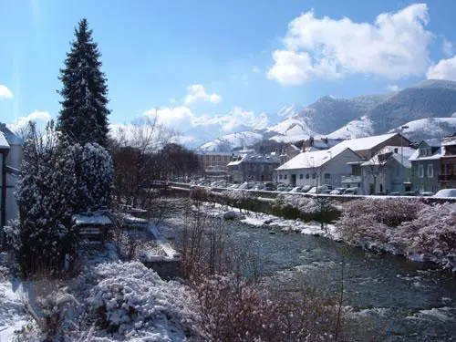 Bagneres nella neve