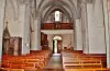 Inside the church of Sainte-Foy