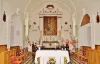Vaubadon - Interno della chiesa di Sant'Anna