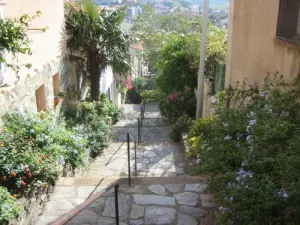 Straße der alten Banyuls