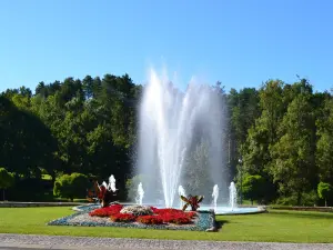 chorro de agua Barbotan -les - Thermes