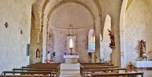 The interior of the Notre-Dame church