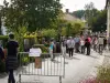 The entrance to the village of Barro during the Barrobjectif festival (© Pierre-Delaunay)