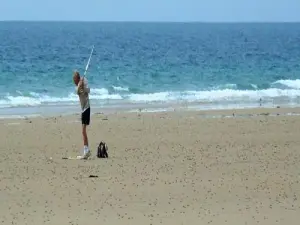 Golf am Strand Baubigny