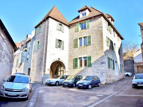 Baume-les-Dames - Maison à arcades (© Jean Espirat)