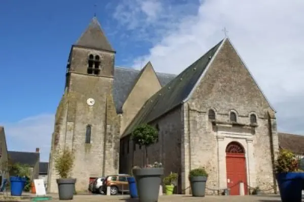 教会Saint-Étienne - モニュメントのBeaulieu-sur-Loire