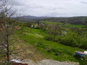 Vista de la aldea