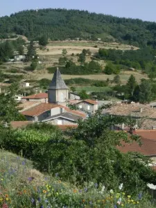Dorf von Nonières