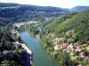 Côté Sud vu des remparts de la citadelle (© J.E)