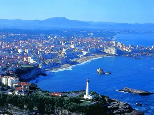 The city of Biarritz