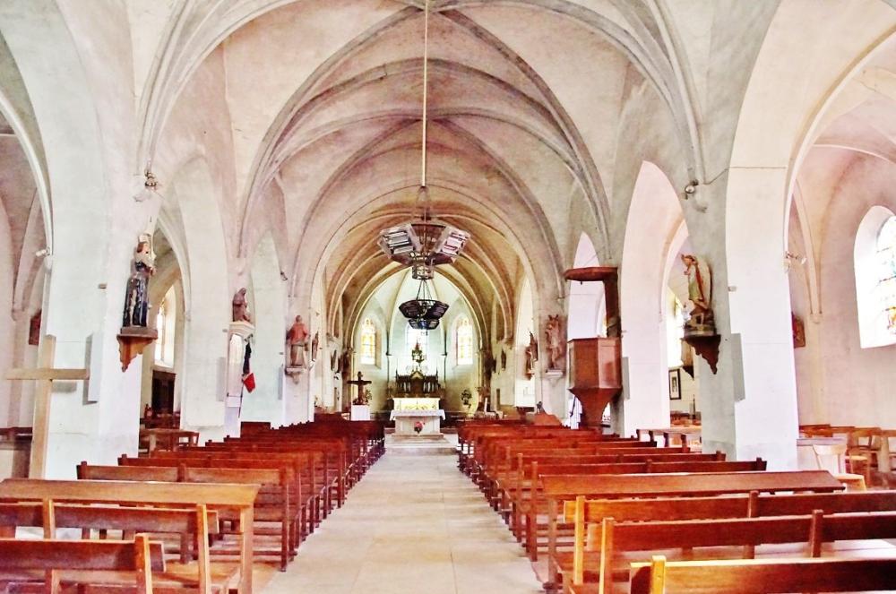 Blancafort - L'intérieur de l'église Saint-Étienne