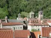 View of the tower and the tower of Mercoeur