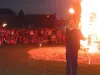 Freudenfeuer von Saint John