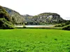 Bonlieu Lake, gezien vanaf de noordelijke oever (© JE)