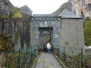 La entrada a la fortaleza