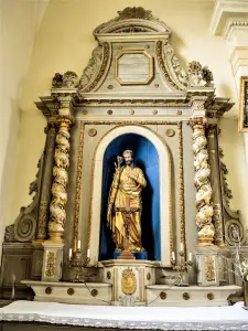 Altar of St. Joseph, in the church (© J.E)