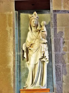 Autre Vierge à l'Enfant, dans l'église (© J.E)