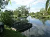 Vista dos pântanos de Bourges