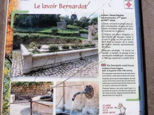 Historique du lavoir Bernardot (© J.E)